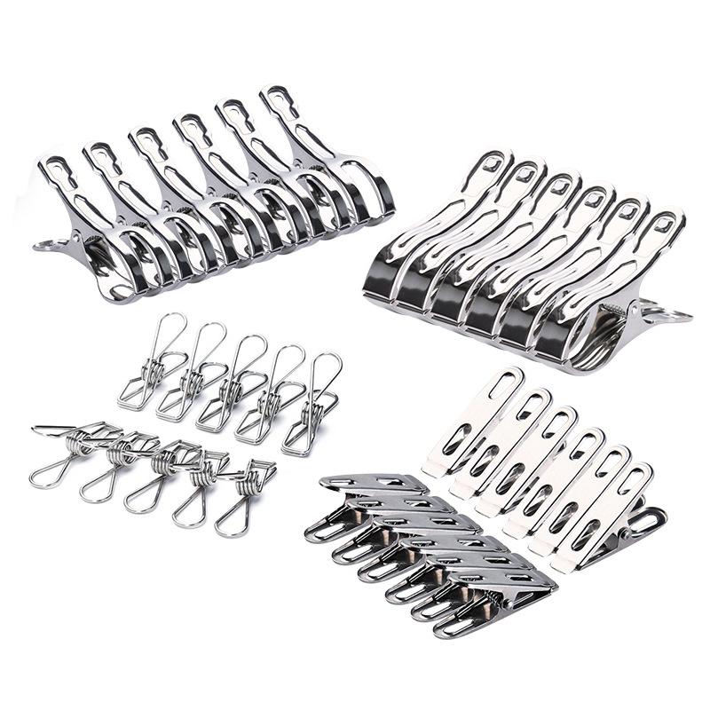 Stainless Steel Clothespins, Spring Windproof Clothespins, Quilt Clip Sock Clip Guang Kai