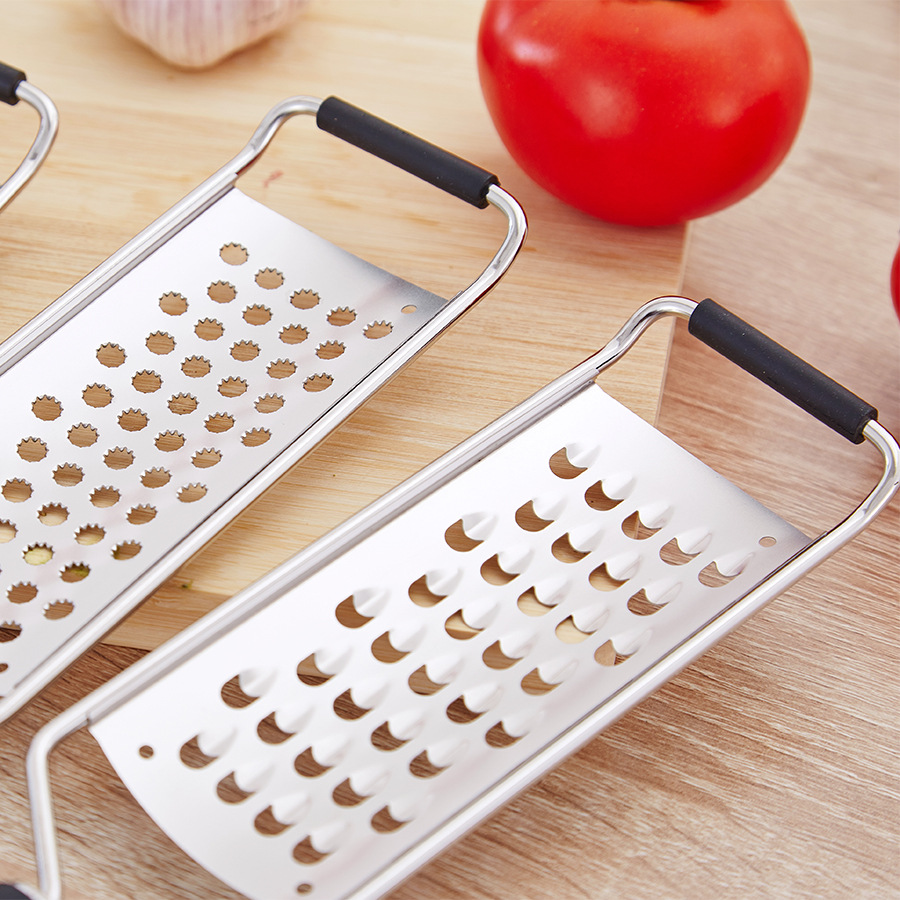 Stainless Steel Cheese Grater Multifunctional Vegetable Slicer Shredder Carrot Potato Vegetable Peeler Plane Cheese Grater