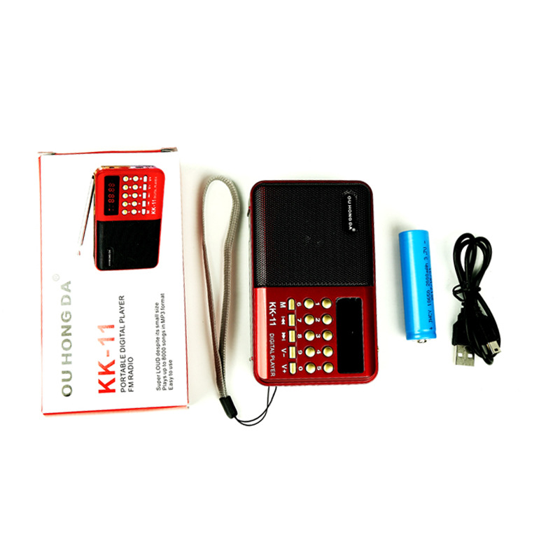 K11 elderly mini radio MP3 multi-function card radio portable radio