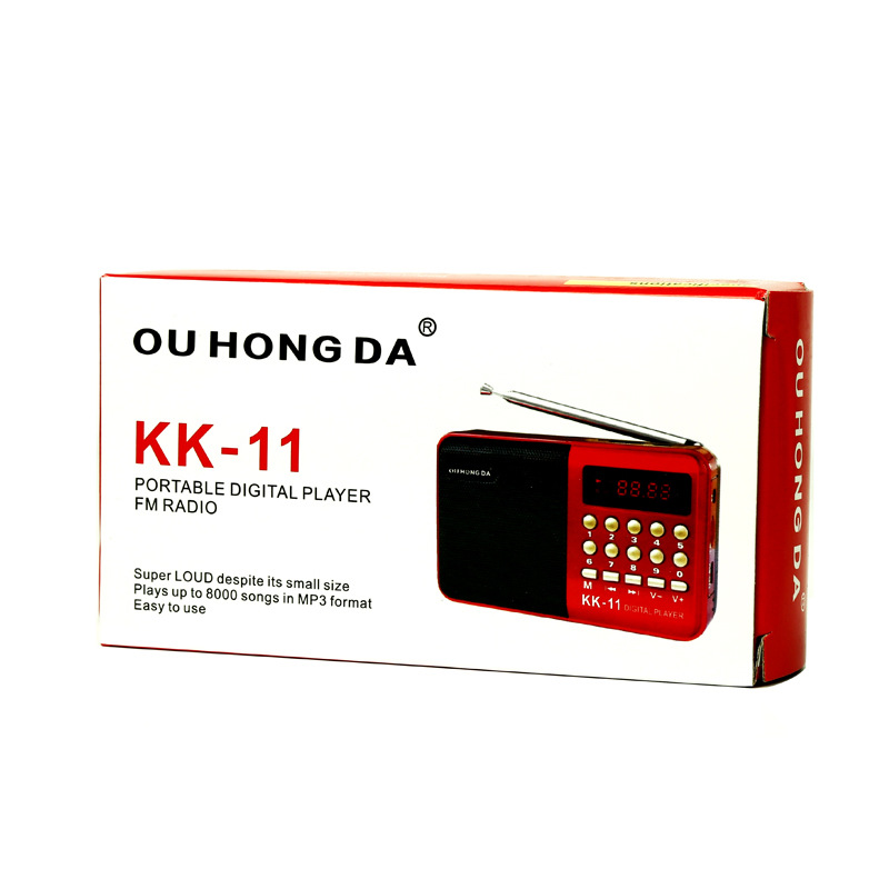 K11 elderly mini radio MP3 multi-function card radio portable radio