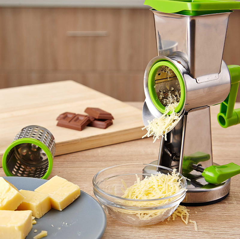 Hand Crank Rotary Cheese Grater Cheese Shredder Multifunctional Cheese Grater Kitchen Small Tool