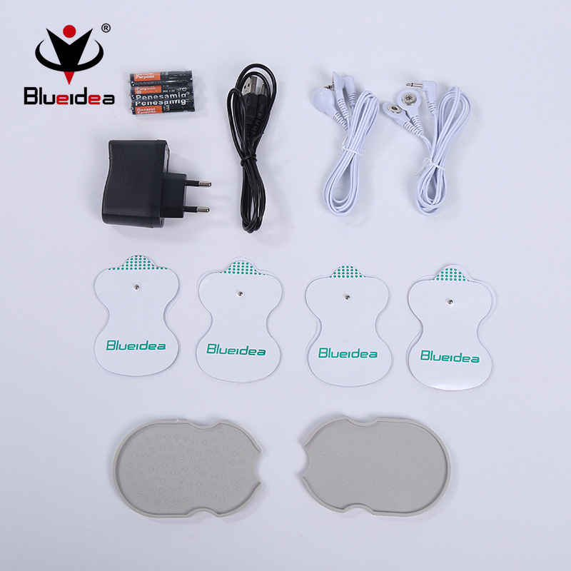 Blueidea-2008 Meridian Therapy Device Dual-Port Digital Multifunctional Pulse Massager Meridian Therapy Device