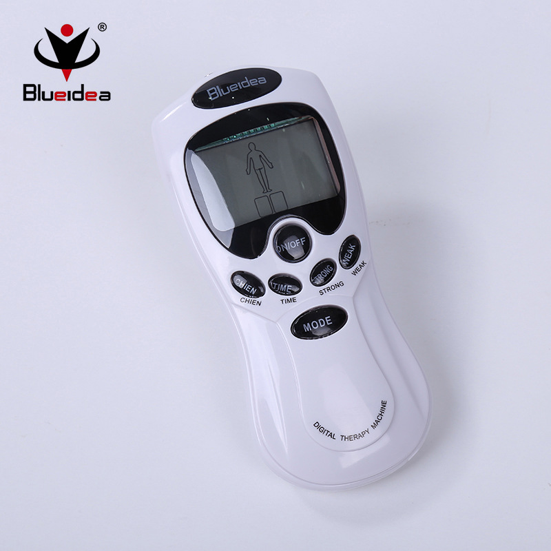 Blueidea-2008 Meridian Therapy Device Dual-Port Digital Multifunctional Pulse Massager Meridian Therapy Device