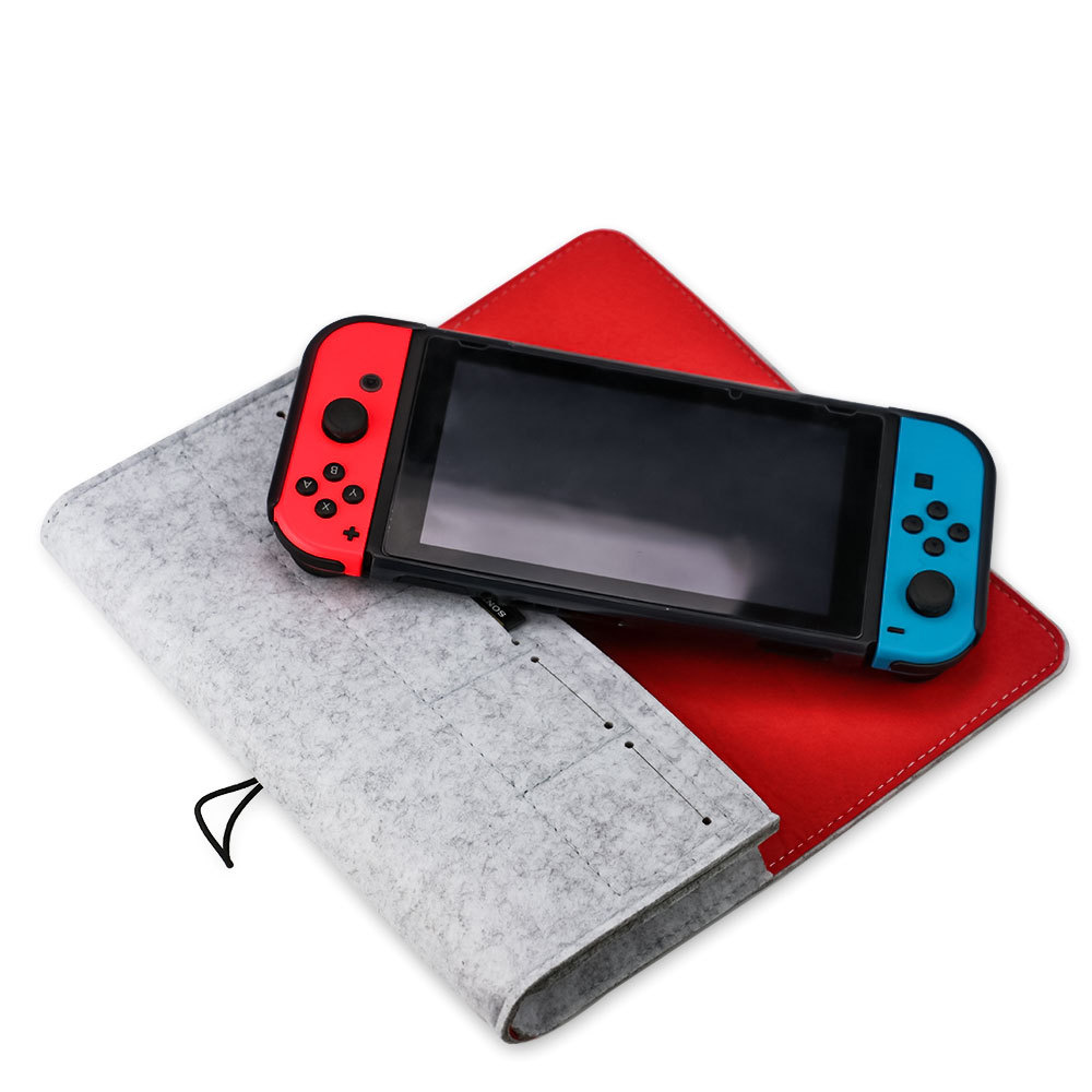 New Switch portable felt soft bag Switch storage bag Switch Lite host protective bag