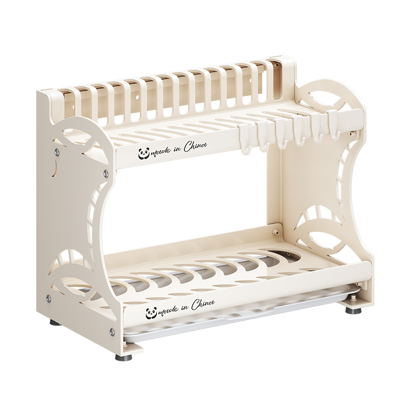 Kitchen storage rack bowl dish plate storage rack chopstick rack household multi-function multi-layer knife rack storage box bowl cabinet