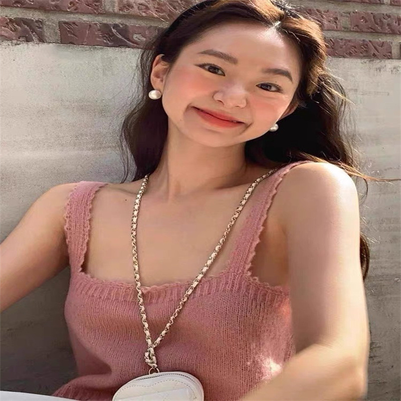 Yuanyou fever Shijia strong light single round perfect simple pearl earring earrings women