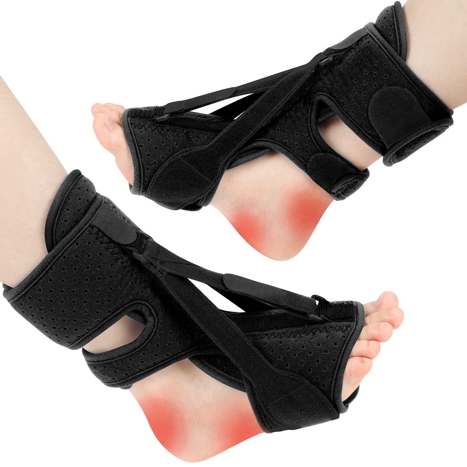 Foot Drop Orthosis Plantar Splint Rehabilitation Supplies Recovery Fixation Foot Support Set Ankle Brace