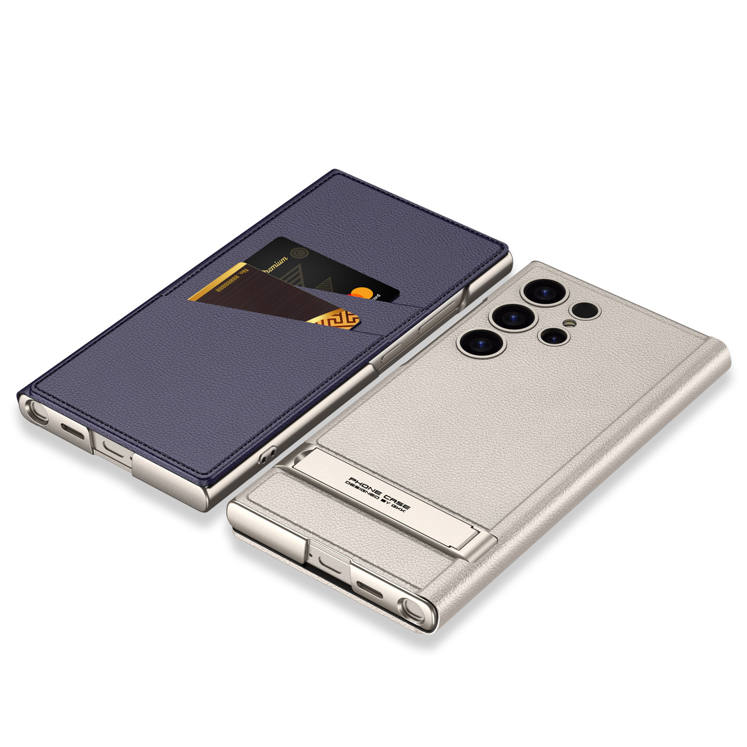 For Samsung S26Ultra Phone Case S25/24Ultra Flip Card Slot Leather Stand Full Coverage Protective Case