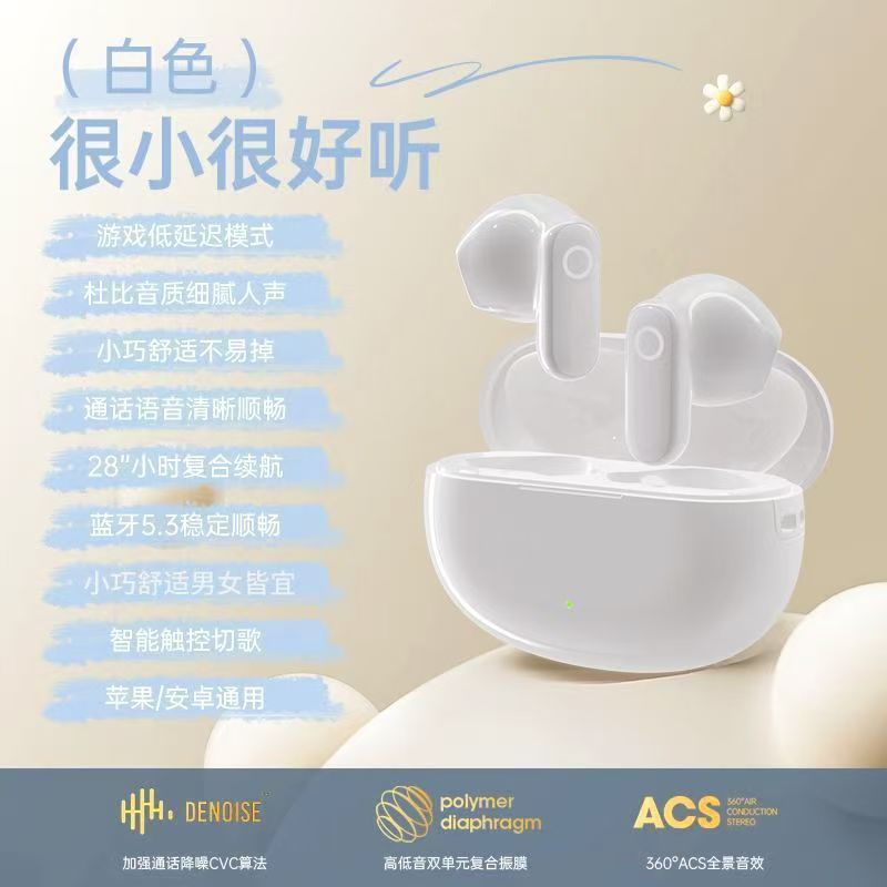 NE-105 In-Ear New High Sound Quality Long Battery Life Comfortable Wear Small Portable Touch Control Private Mold Universal