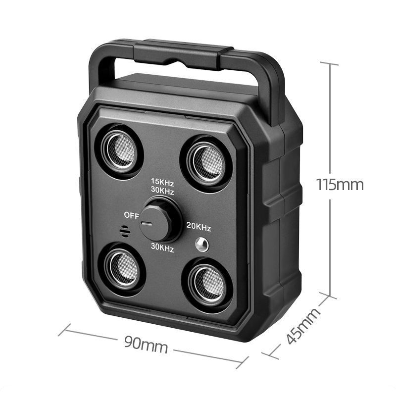 Mini Ultrasonic Dog Repeller High Power Long Distance Training Bark Stopper Dog Chaser Outdoor Self-Defense Anti-Bark