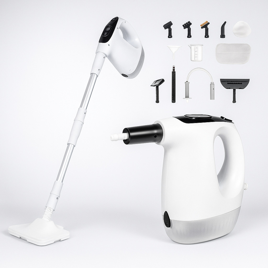 Amazon Handheld Floor Mop Steam Mop Multifunctional High-Temperature Steam Cleaning Machine