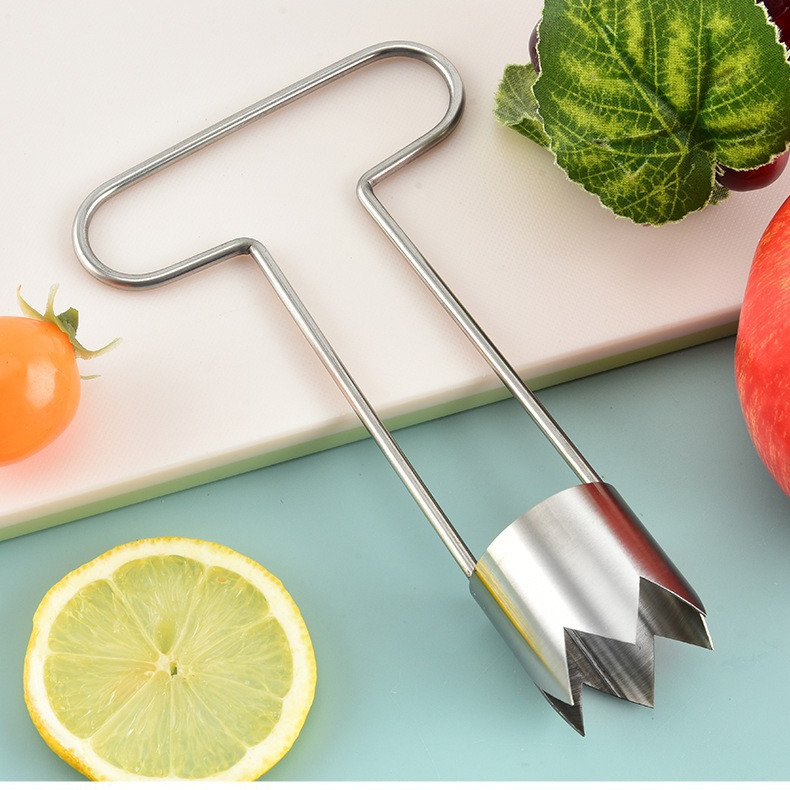 Stainless Steel Fruit Corer 304 Manual Household Kitchen Multifunctional Pitting Tool