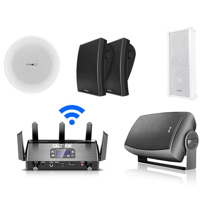 SAST D1 ceiling audio Bluetooth ceiling embedded commercial shop dedicated wireless wall-mounted wall speaker horn