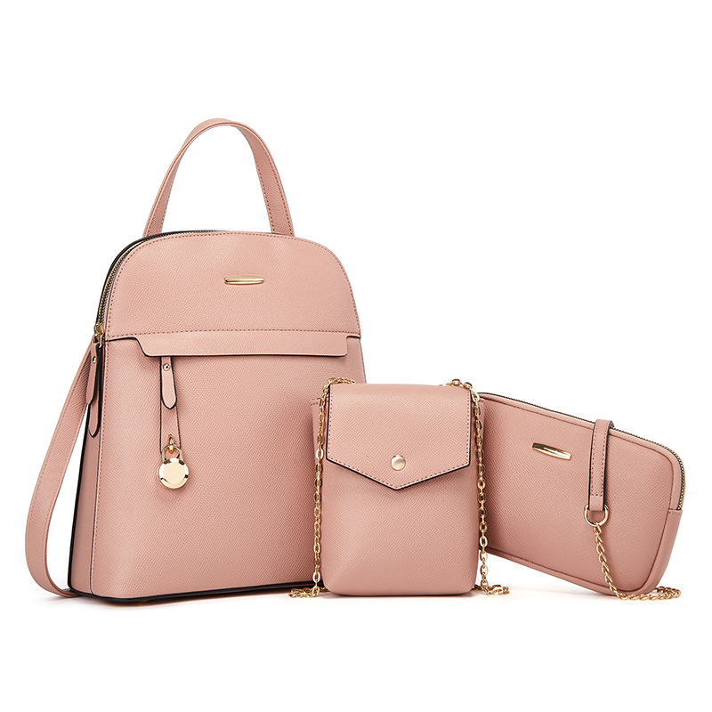 2026 new backpack shoulder crossbody mother-child bag multi-piece set backpack