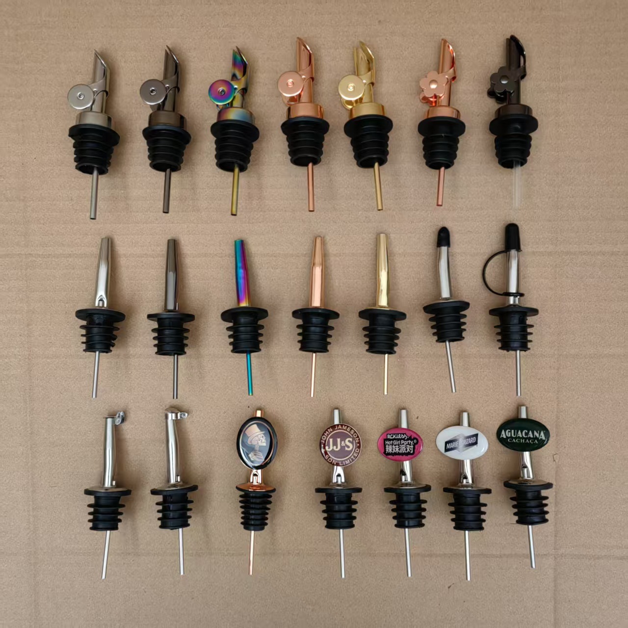 Stainless Steel Wine Pourer Liquor Pourer Oil Pourer Cocktail Bartender Pourer