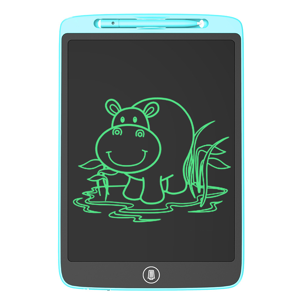 Private Mold LCD Handwriting Board Children's Drawing Board Electronic Writing Board High Brightness Single Color Colorful Handwriting 8.5/10/12 Inch