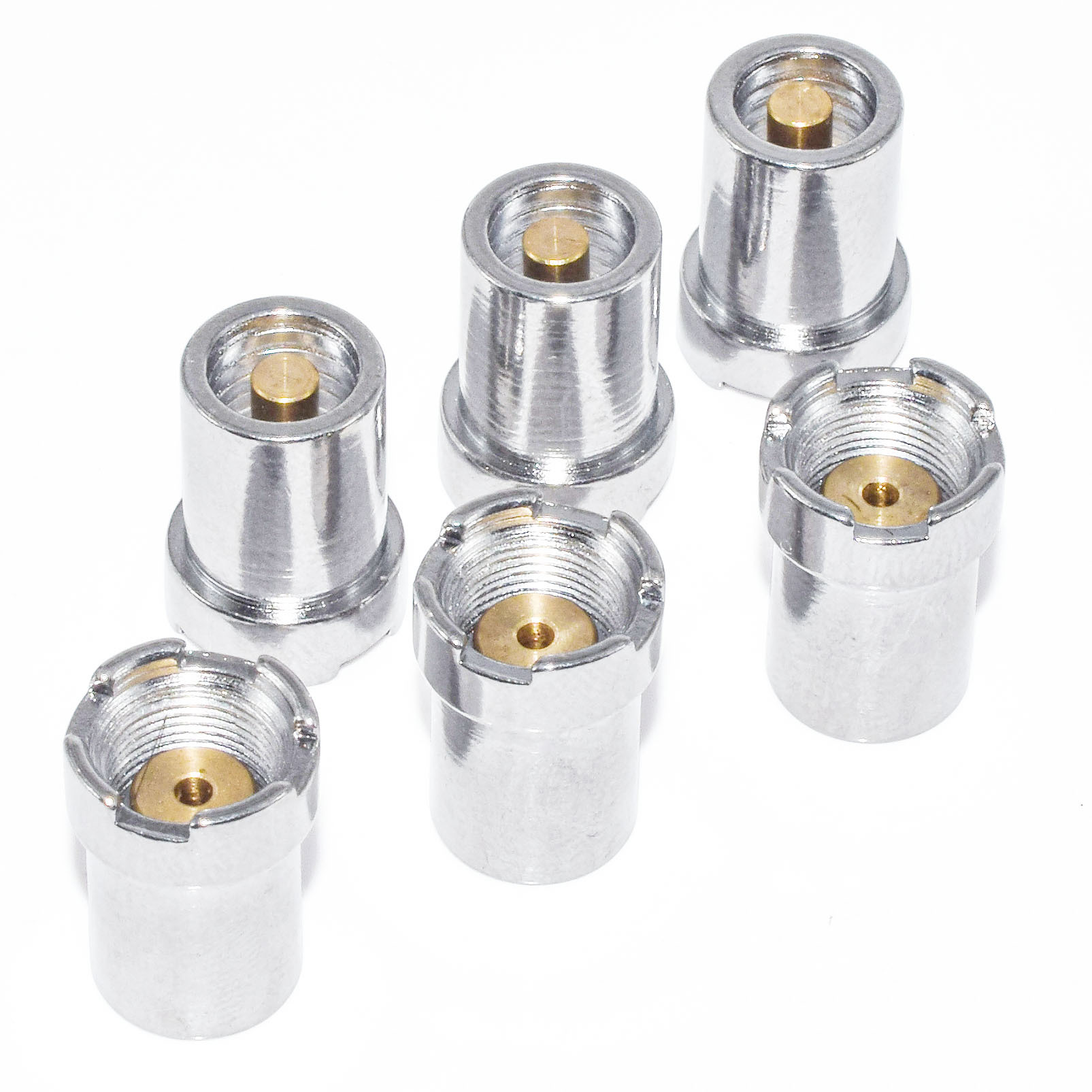 CBD Vaporizer Magnetic Ring Adapter with Hole Brass Electrode 510 Universal Adapter