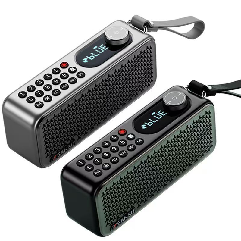 Shanshui F60 Radio for Elderly Charging Plug-in Dual Card Speaker Player Portable Bluetooth Speaker