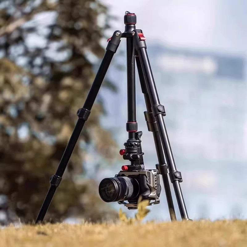 SmallRig CT22/CT21/CT20 Upgraded Aluminum Carbon Fiber DSLR Camera Portable Tripod Head