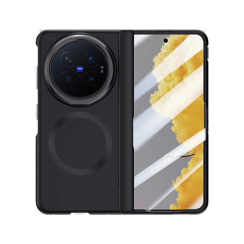Applicable to VIVO X Fold 6 magnetic chain frenzy series skin-feel phone case middle axis full coverage bracket anti-drop case
