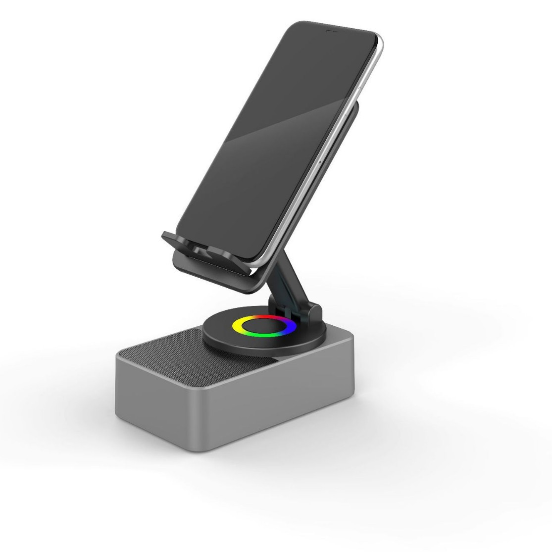 Power Bank Phone Tablet Stand 360 Rotating Desktop Three-in-One Wireless Bluetooth Speaker