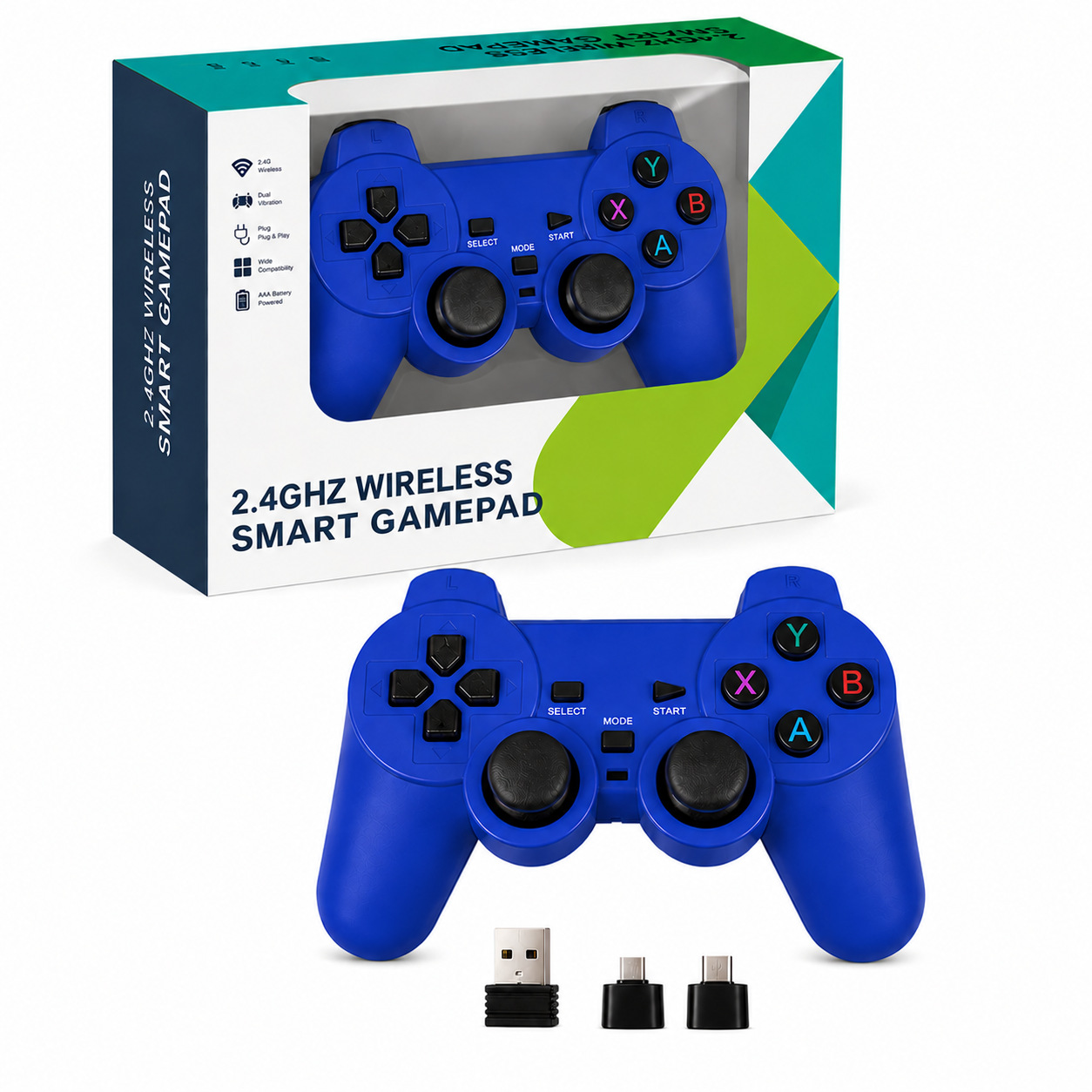 2.4G Game Controller Android TV TV Computer PC360 Android Wireless Controller Supports STEAM Console