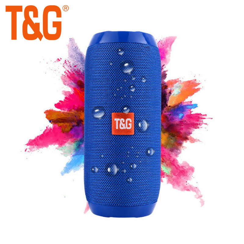 Fabric TG117 Wireless Bluetooth Portable Speaker Home Leisure Card Slot Subwoofer Music Device