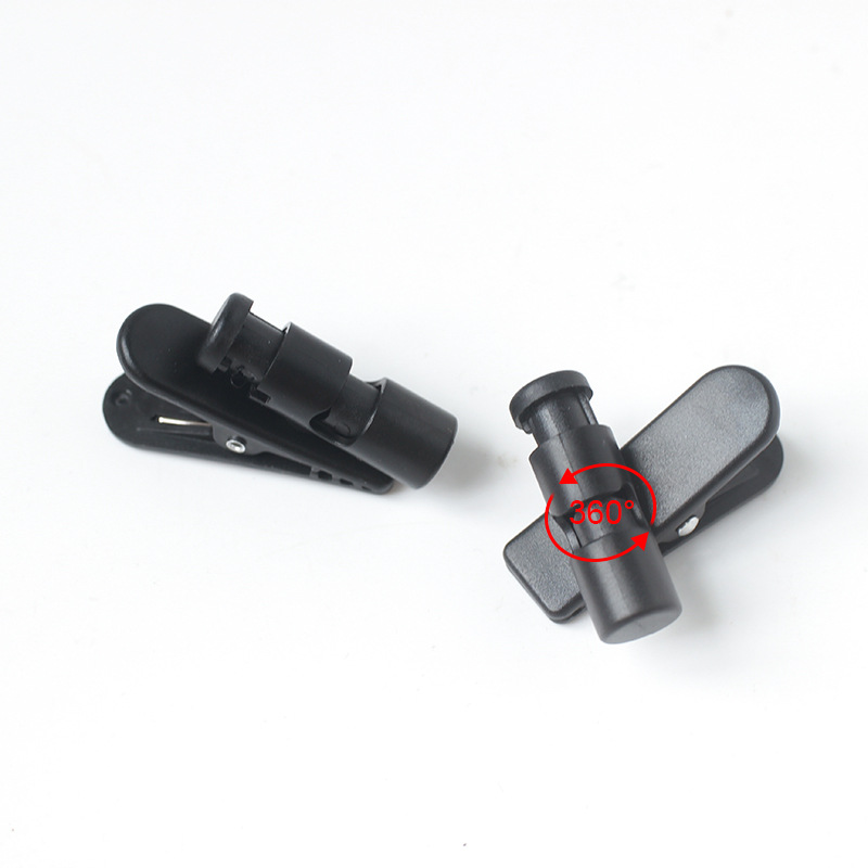 DIY Headphone Cable Clip Rotatable IE800S Headphone Clip Round Cable Flat Cable Clip Earbud Clip