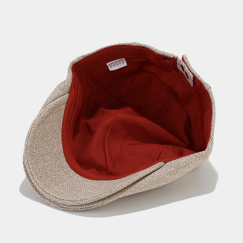 2026 Spring New Plain Beret for Women, Casual Painter Cap, Men's Forward Cap