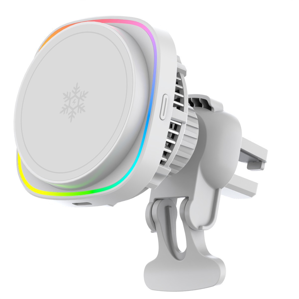 New Qi2 Certified Fast Charge Car Wireless Phone Holder Charger Car Air Vent Navigation Holder