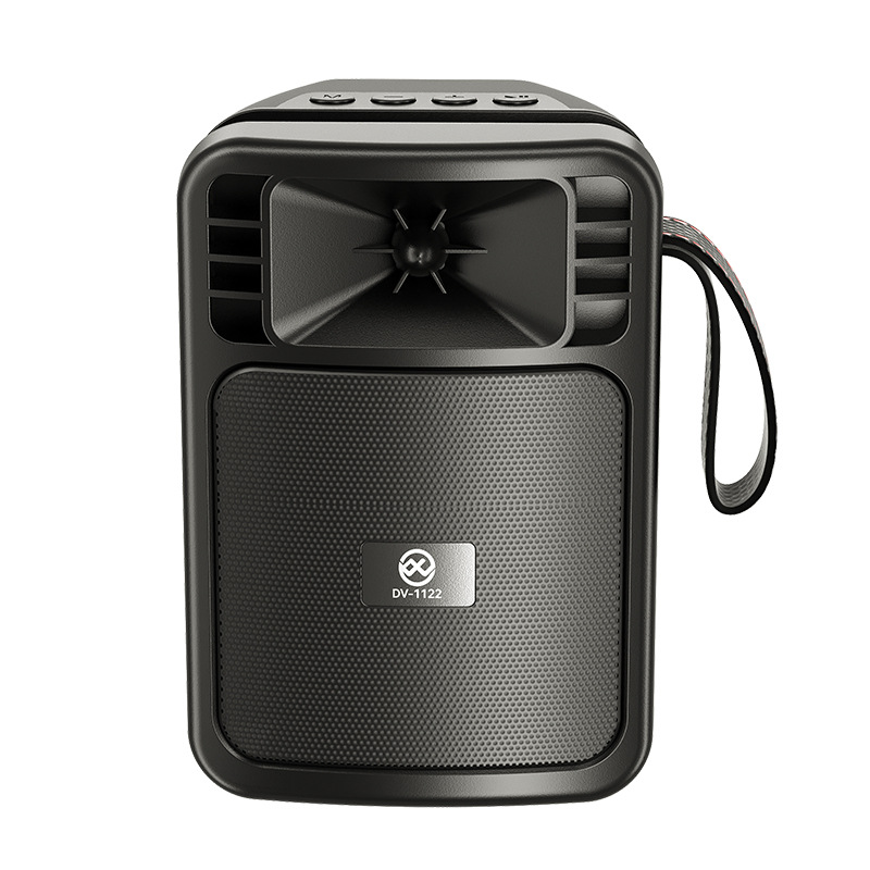 DV-1122 Bluetooth Speaker Portable Solar Loud Volume Bass Wireless Outdoor Bluetooth Audio Small