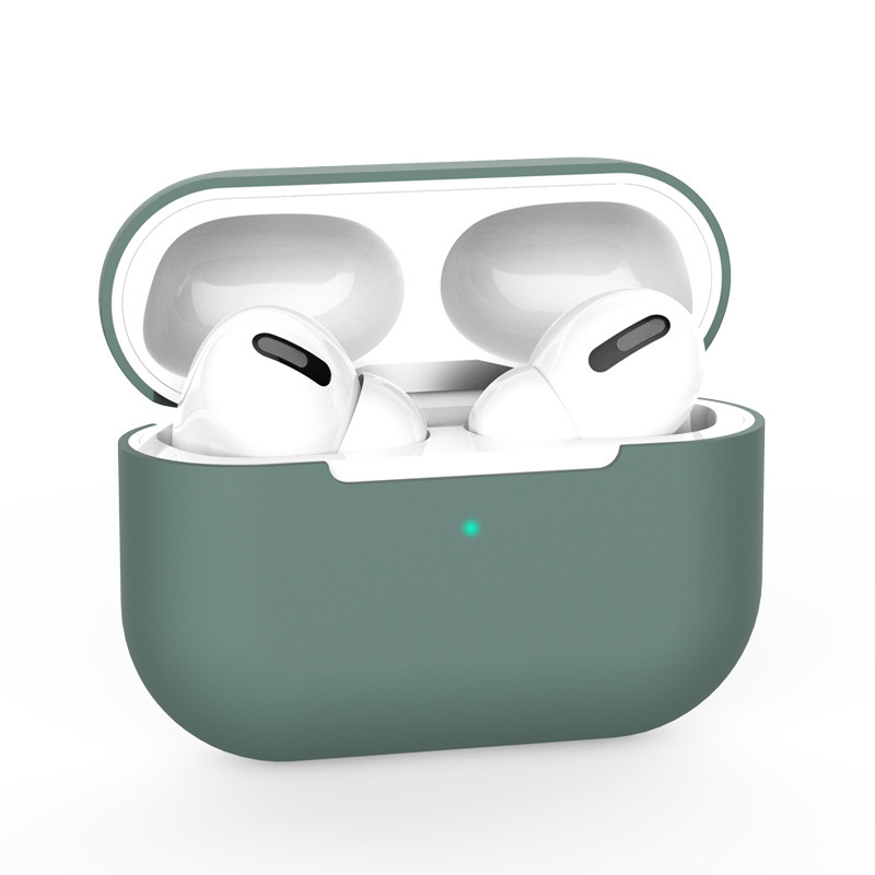 Suitable for Apple Headphone Protective Case AirPods Pro Silicone Headphone Case Wireless Bluetooth Headphone Protective Cover