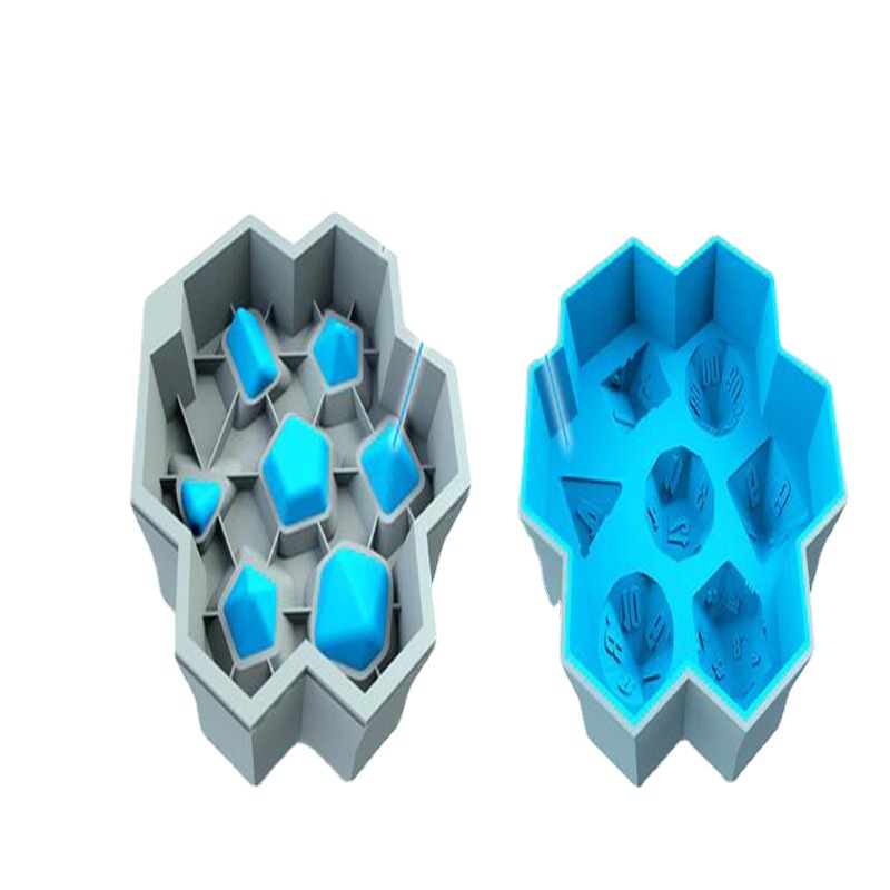 1CE D1CE 2021 Dungeons & Dragons silicone dice ice mold home bar ice cube tray ice maker