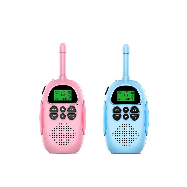 Handheld mini DJ100 children's walkie-talkie 3km clear talk outdoor flashlight children's educational interactive toy