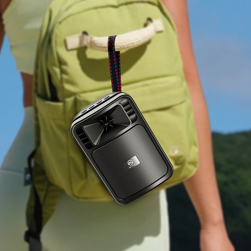 DV-1122 Bluetooth Speaker Portable Solar Loud Volume Bass Wireless Outdoor Bluetooth Audio Small