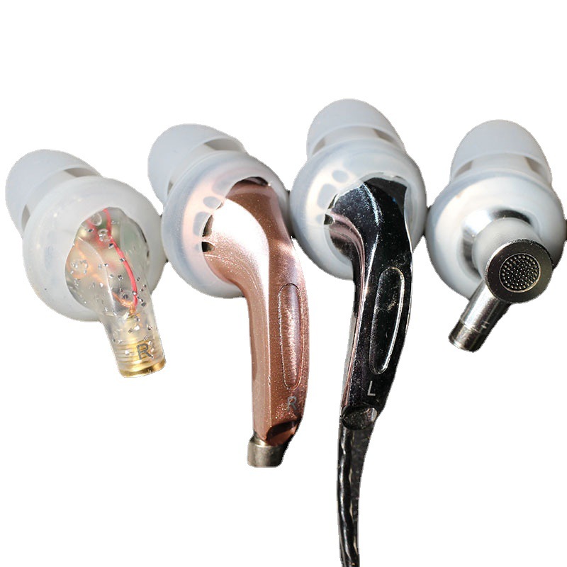 Flat Earbud Bluetooth In-ear Silicone Ear Sleeve Anti-slip Anti-drop Ear Cap Suitable for MX500 PK MX375