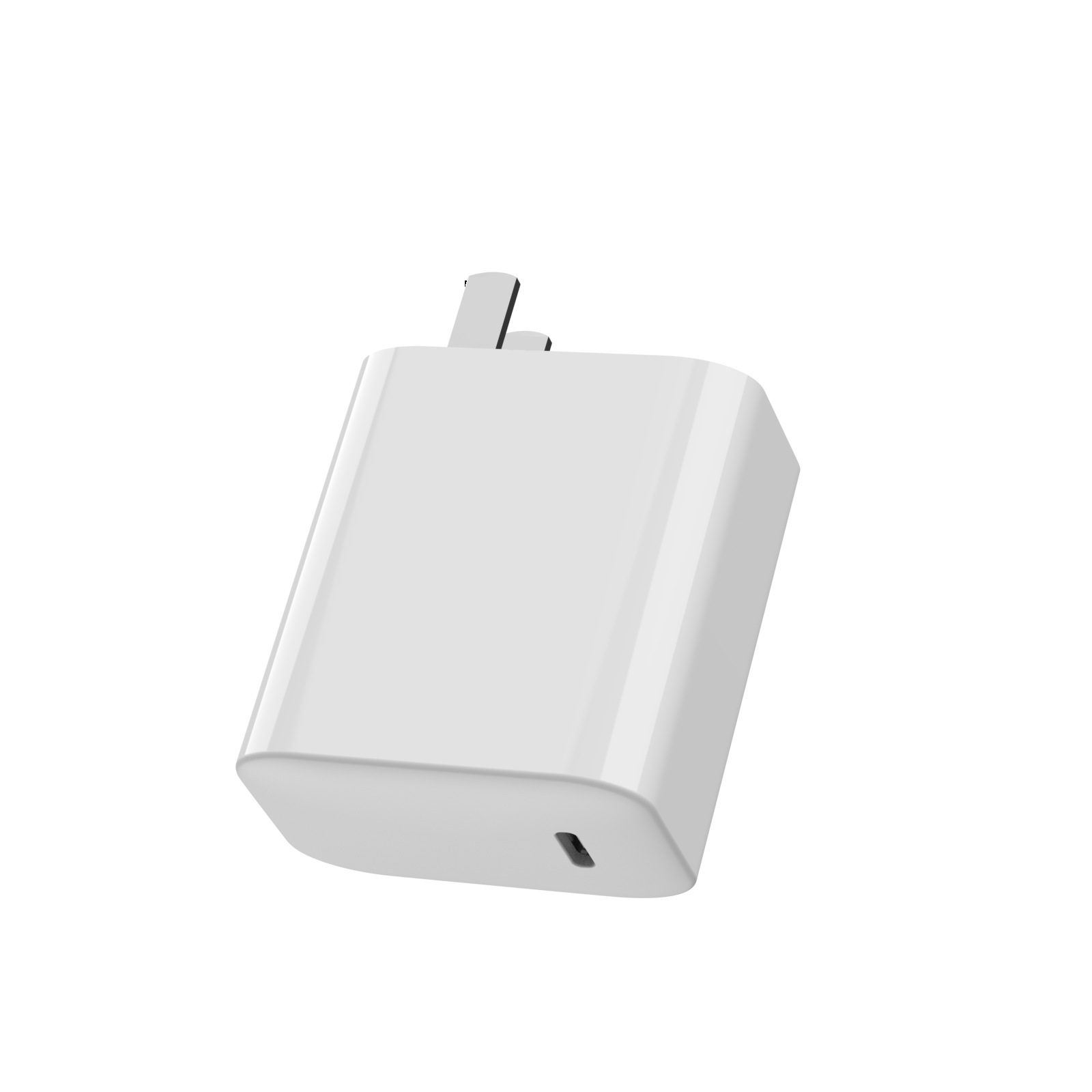 PD65W charger three-port GaN charging head foldable 2C1A mobile phone laptop fast charge 3C certified fast charge