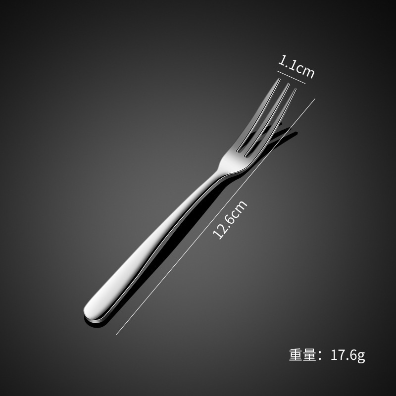 Thickened 304 stainless steel tableware knife fork spoon, elegant series, Western food set, steak knife, dinner fork, hotel supplies