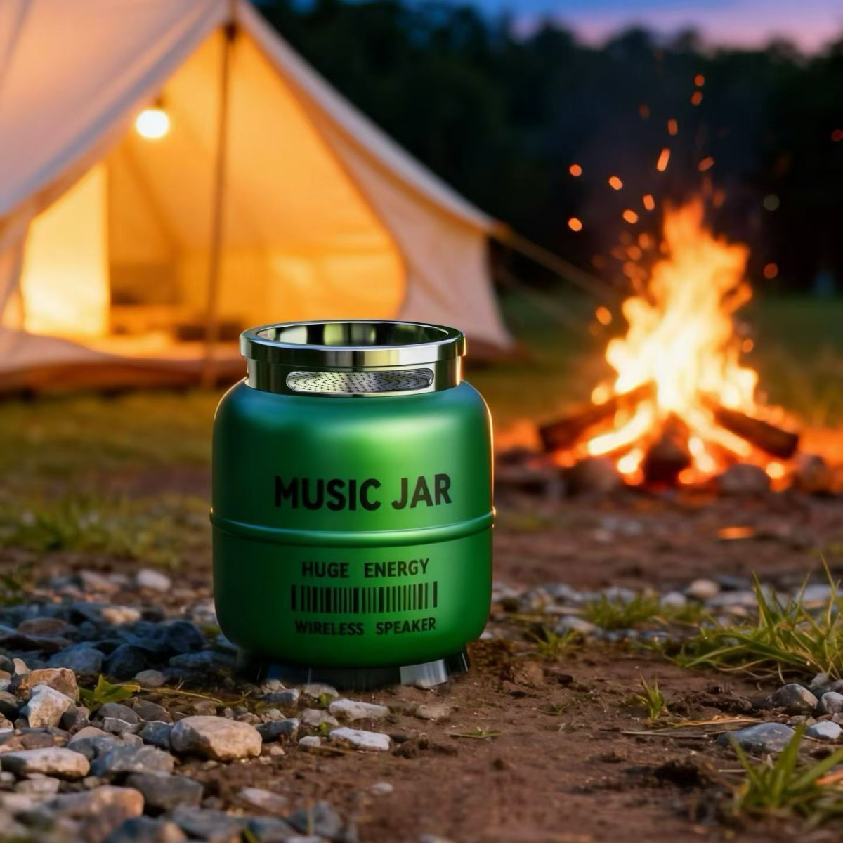 Sound for Love A165 Vertical Small Gas Cylinder Metal Bluetooth Portable Small Speaker High Quality Bluetooth