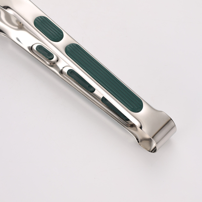 304 thickened stainless steel food clip, anti-scald steak clip, food clip, commercial barbecue grill bread cake clip