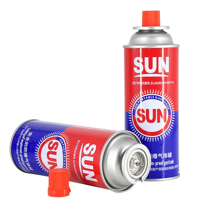 SUN butane gas canister for portable stove portable gas outdoor liquefied gas fire pot stove fuel