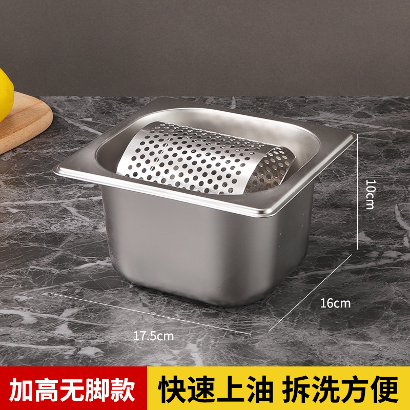 Thickened stainless steel butter spreader American-style burger tool butter roller street burger