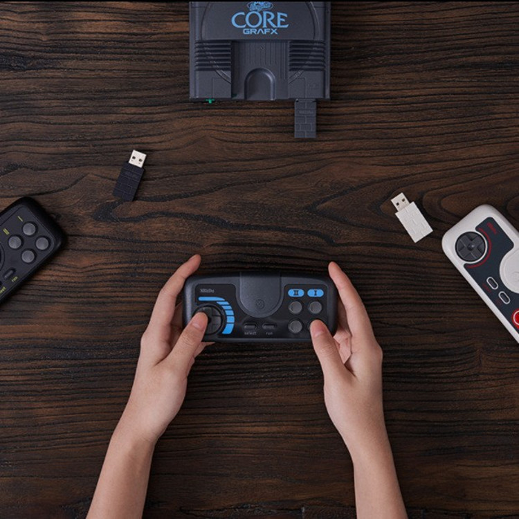 8Bitdo PCE 2.4G Wireless Controller Switch Konami Mini PCE TG-16 Console