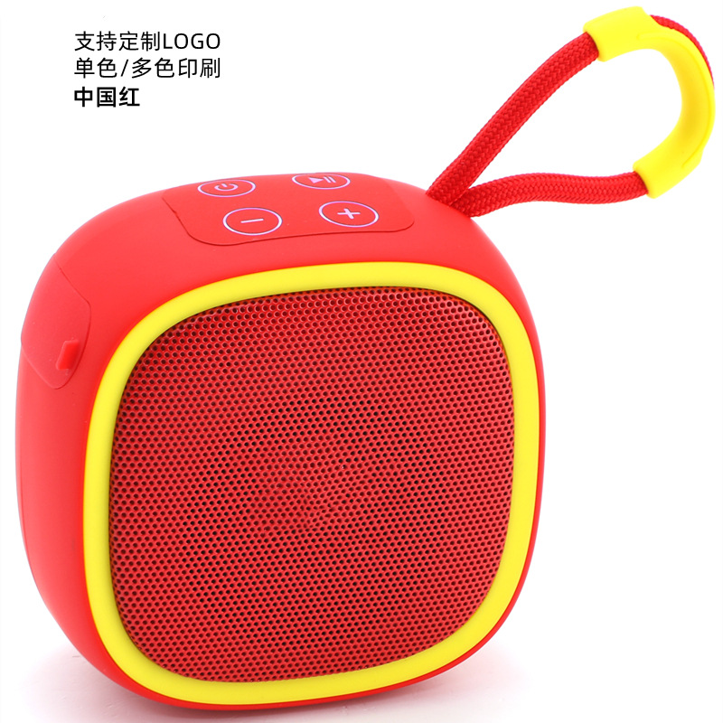 New Bluetooth speaker small steel cannon portable gift card small audio outdoor mini wireless Bluetooth speaker