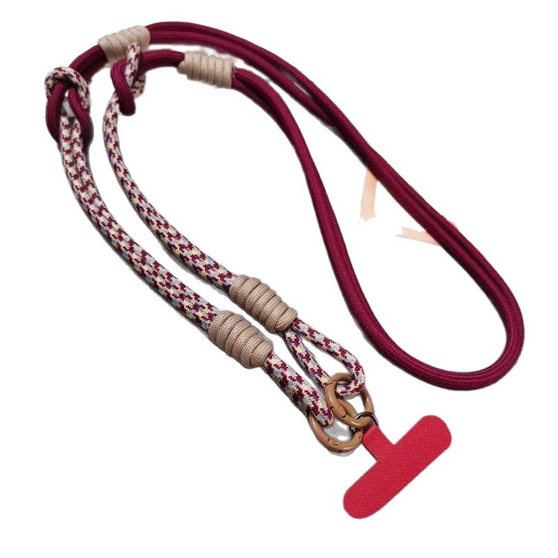 Phone Lanyard Crossbody Wrist Adjustable Woven Strap Travel Simple Neck Strap Adjustable Strap