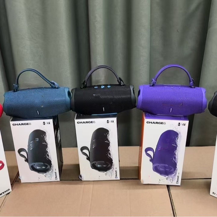CHARGE6 Music Shockwave 6th Gen Wireless Bluetooth Speaker Steel Stamp One Machine One Code Heavy Bass