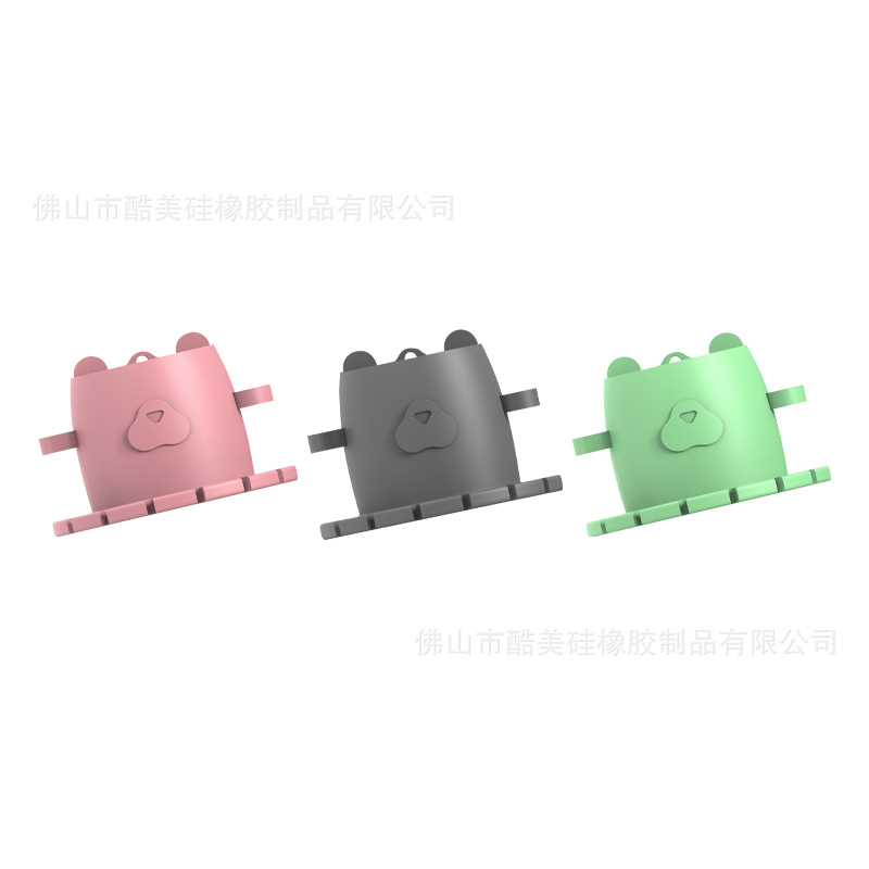 小熊牙刷置物架一个（下单备注颜色）