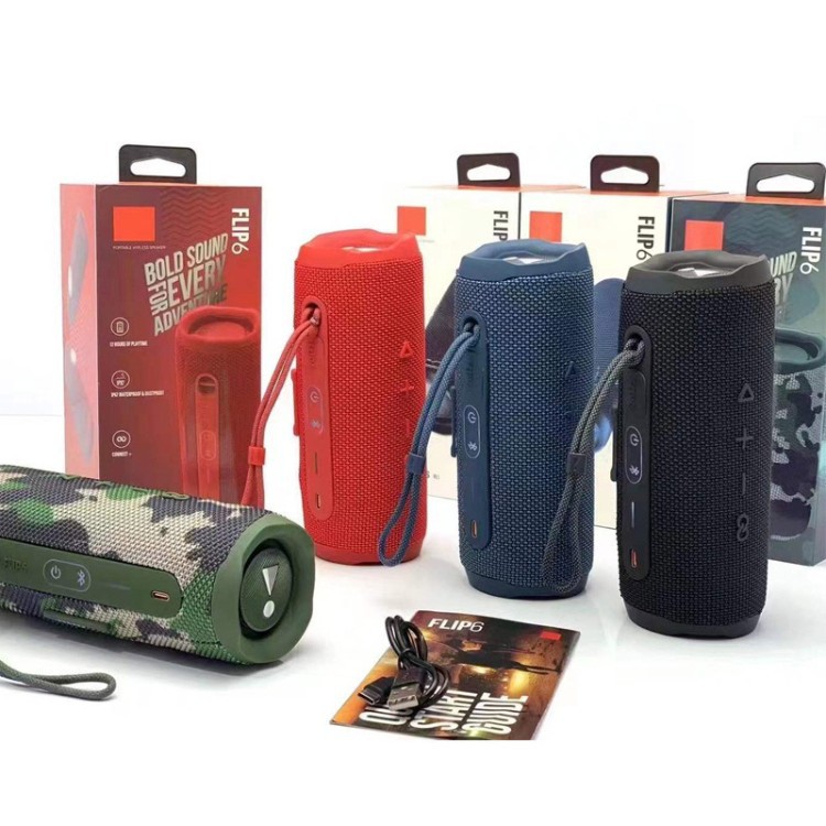 High Quality Flip6 Speaker Waterproof Outdoor Portable Handy