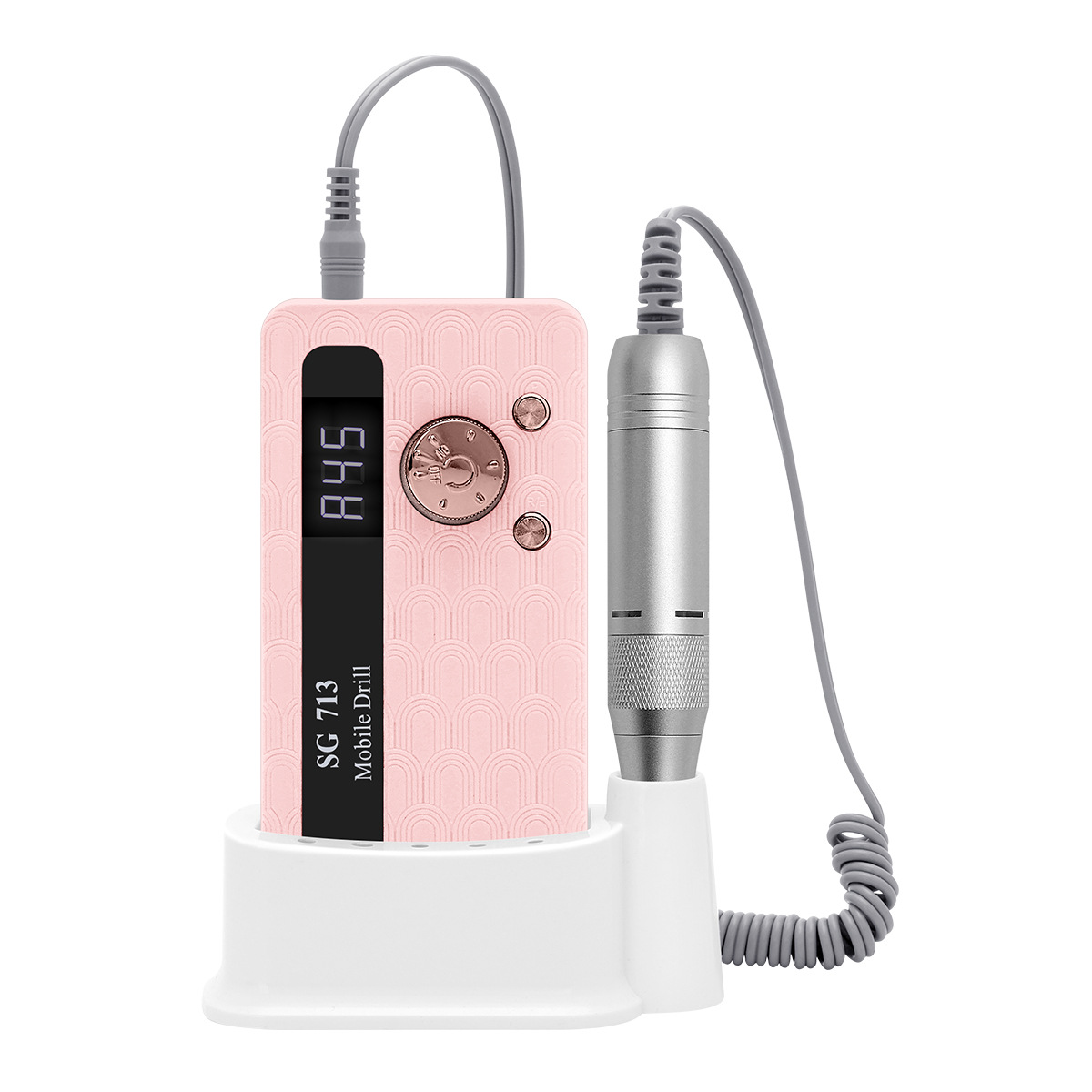 Electric Nail Drill for Nail Salon Nail File Kit Portable Grinding Machine for Beginners Nail Dead Skin Remover