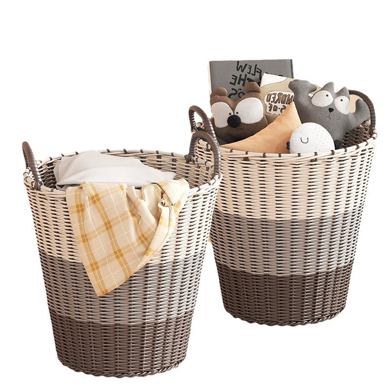 Laundry Basket Home Large Capacity Clothes Storage Basket Toy Bucket Bathroom Toilet Laundry Basket Basket